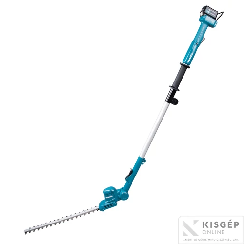 Makita UN460WDWA 12Vmax CXT Li-Ion 46 cm 200 W teleszkópos sövényvágó h: 1889-2511 mm 1x2,0 Ah