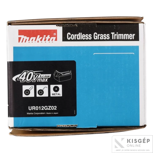 Makita UR012GZ02 2x40Vmax XGT Li-Ion BL ADT AFT 2000 W fűkasza Z