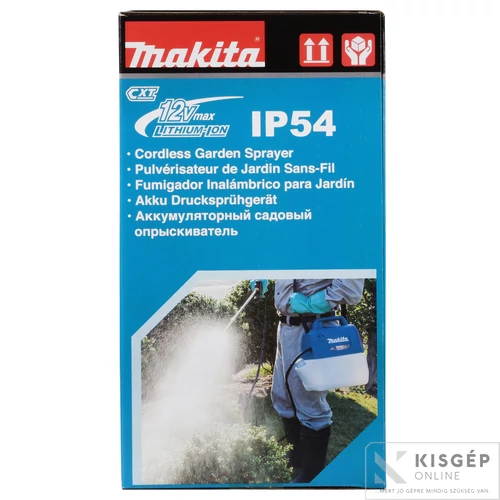 Makita US053DZ 12Vmax CXT Li-Ion 5 L kerti permetező Z