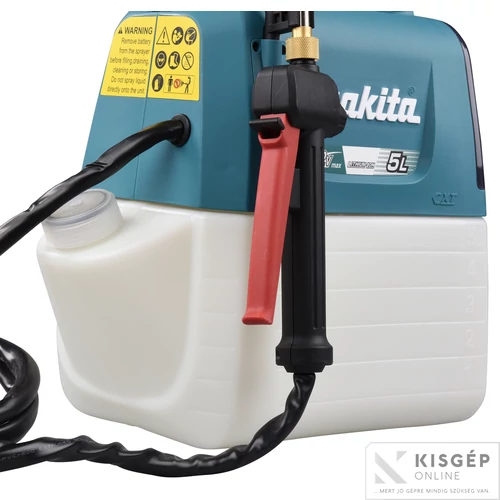 Makita US053DZ 12Vmax CXT Li-Ion 5 L kerti permetező Z