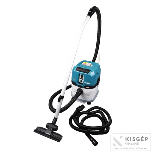 Makita 40Vmax XGT Li-ion BL AWS 15L száraz porszívó L HEPA Z