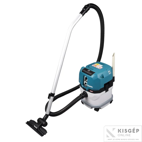 Makita 40Vmax XGT Li-ion BL AWS 15L száraz porszívó L HEPA Z