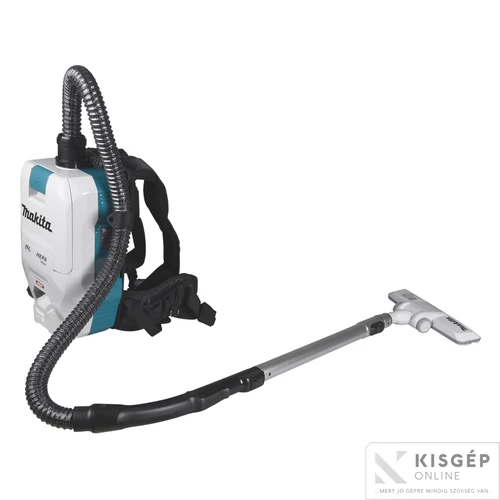 Makita 40Vmax XGT Li-ion BL 18kPa 195W HEPA háti porszívó Z