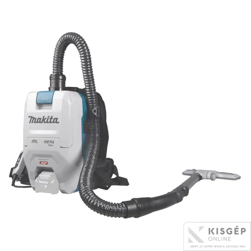 Makita 40Vmax XGT Li-ion BL 18kPa 195W HEPA háti porszívó Z