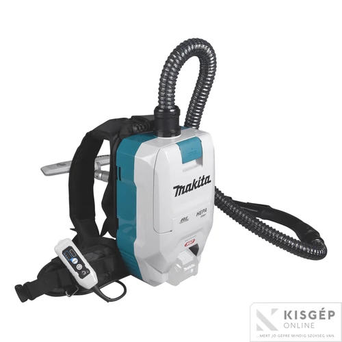 Makita 40Vmax XGT Li-ion BL 18kPa 195W HEPA háti porszívó Z