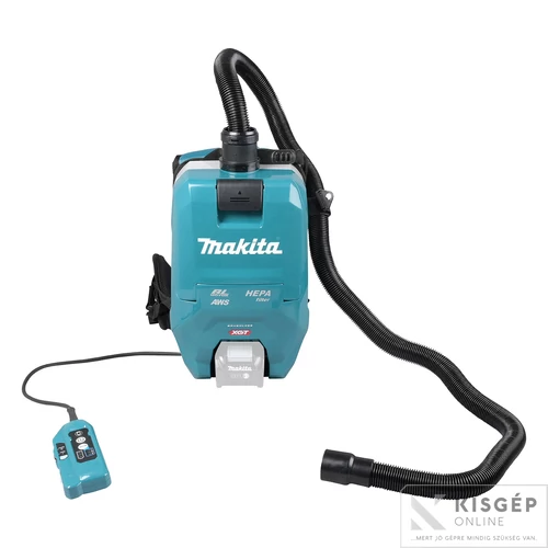 Makita 40Vmax XGT Li-ion BL AWS 18kPa 165W HEPA háti porszívó Z + adapter
