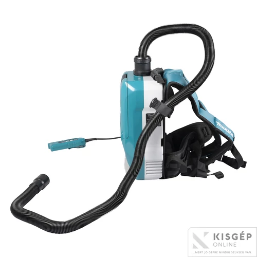Makita 40Vmax XGT Li-ion BL AWS 18kPa 165W HEPA háti porszívó Z + adapter