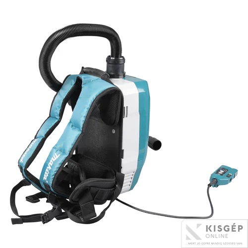 Makita 40Vmax XGT Li-ion BL AWS 18kPa 165W HEPA háti porszívó Z + adapter