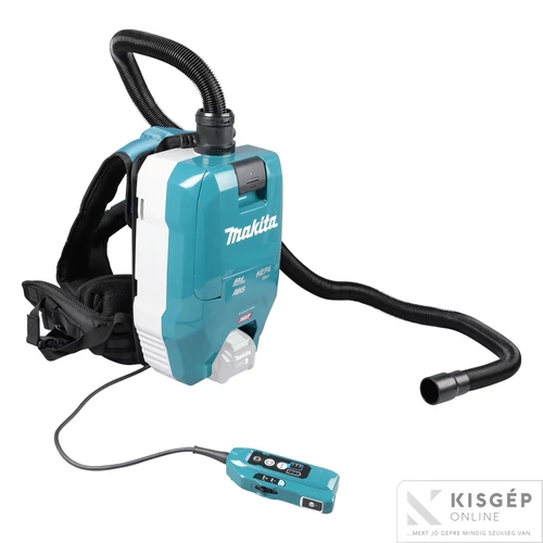 Makita 40Vmax XGT Li-ion BL AWS 18kPa 165W HEPA háti porszívó Z + adapter