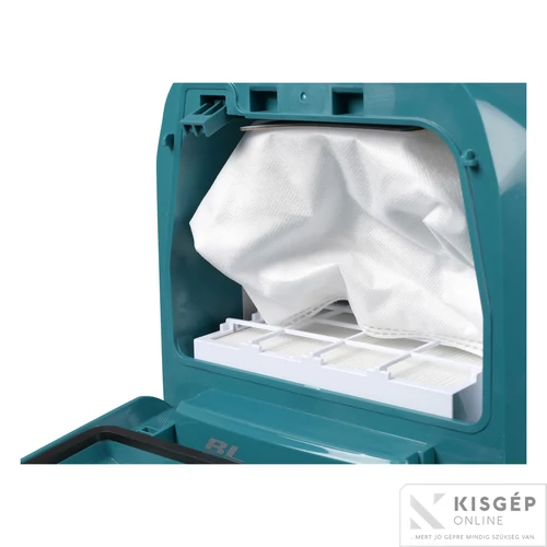 Makita 40Vmax XGT Li-ion BL AWS 18kPa 165W HEPA háti porszívó Z + adapter