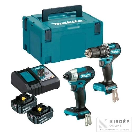 MAKITA DLX2127MJ szett DDF482+DTD152-+2dbBL1840B+DC18RC