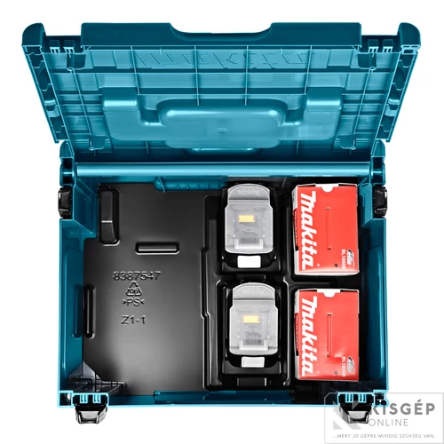 Makita 197626-8 18V LXT Li-ion 4x5,0Ah akku + DC18RD duplatöltő készlet + MAKPAC