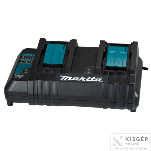 Makita DC18SH akkumulátor töltő 14,4V-18V Li-ion KÉT PORTOS LXT (normál)