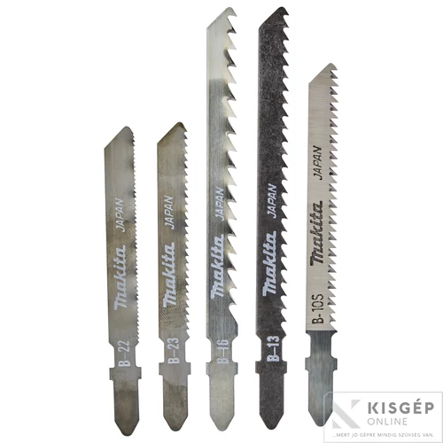 Makita Szúrófűrészlap készlet B10S, B16, B13, B22, B23 