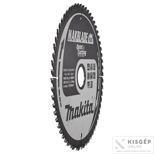 Makita körfűrészlap Makblade plus 216x30mm Z60