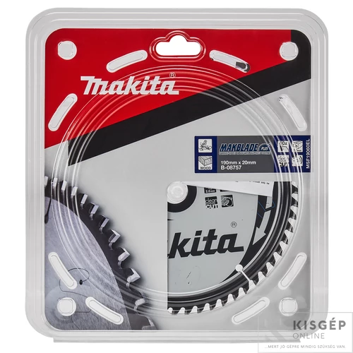Makita körfűrészlap Makblade plus 190x20mm Z60