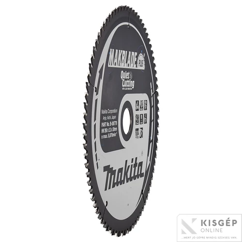 Makita körfűrészlap Makblade plus 260x30mm Z80