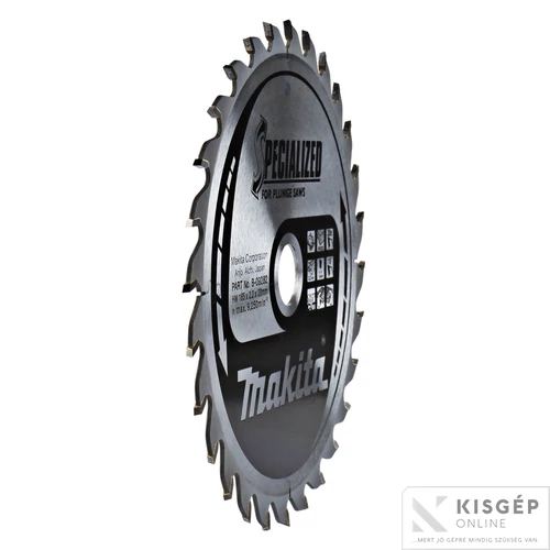 Makita körfűrészlap merülő 165x20mm Z28