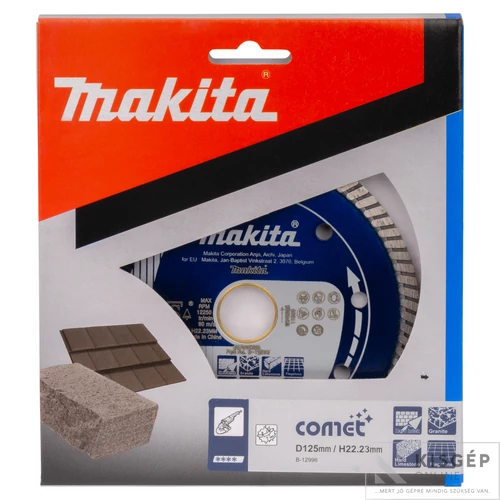 Makita 125mm gyémánttárcsa COMET TURBO
