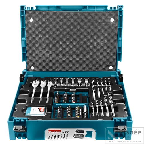 Makita MAKPAC 66db-os fúró-csavarbehajtó készlet