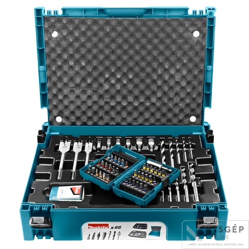 Makita MAKPAC 66db-os fúró-csavarbehajtó készlet
