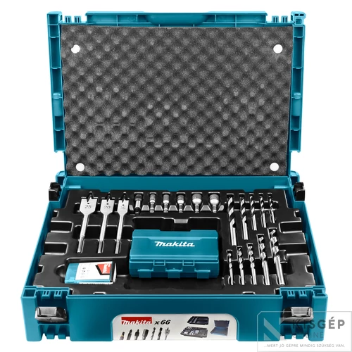 Makita MAKPAC 66db-os fúró-csavarbehajtó készlet