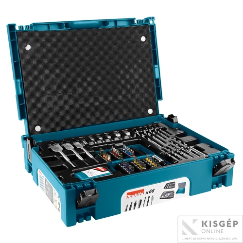 Makita MAKPAC 66db-os fúró-csavarbehajtó készlet