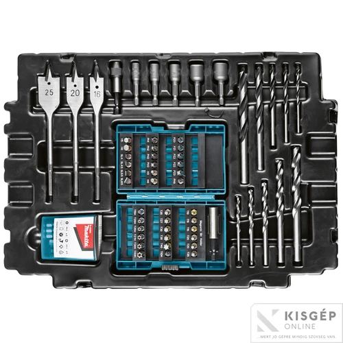 Makita MAKPAC 66db-os fúró-csavarbehajtó készlet