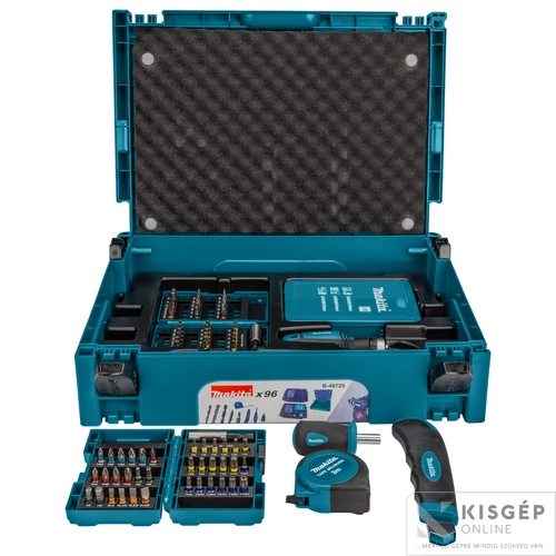 Makita MAKPAC 96db-os fúró-csavarbehajtó készlet