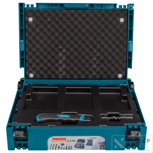 Makita MAKPAC 116db-os fúró-csavarbehajtó készlet