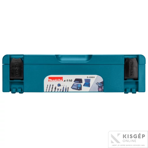 Makita MAKPAC 116db-os fúró-csavarbehajtó készlet