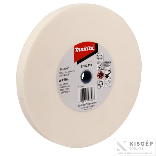 Makita köszörű korong WA60 205mm