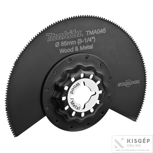 Makita multi szegmens fűrészlap BIM 85mm offset