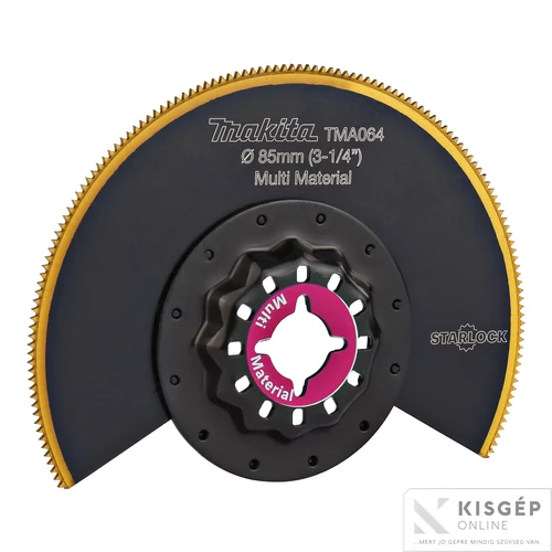Makita multi szegmens fűrészlap BIM 85mm lapos