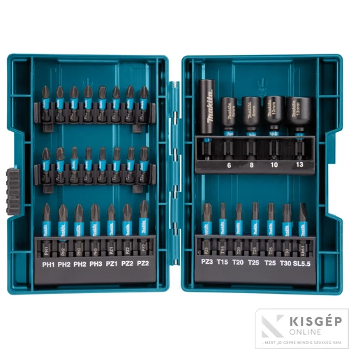 Makita 35db-os impact BLACK bitkészlet