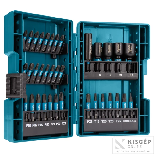 Makita 35db-os impact BLACK bitkészlet