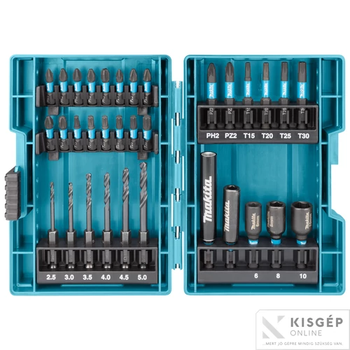 Makita 33db-os impact BLACK bitkészlet
