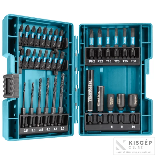 Makita 33db-os impact BLACK bitkészlet