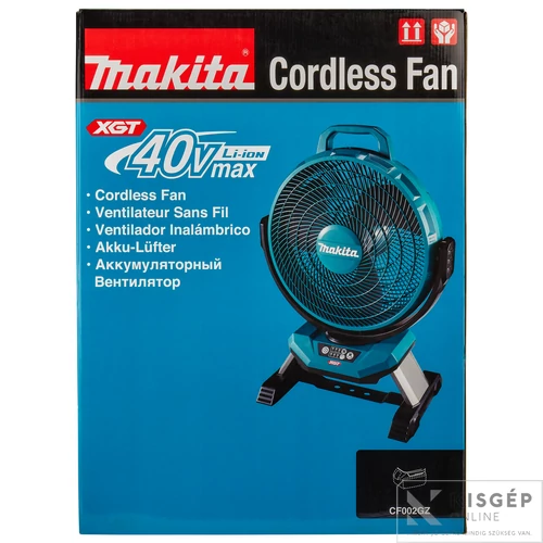 Makita CF002GZ 40Vmax XGT Li-ion 330mm automata ventilátor Z