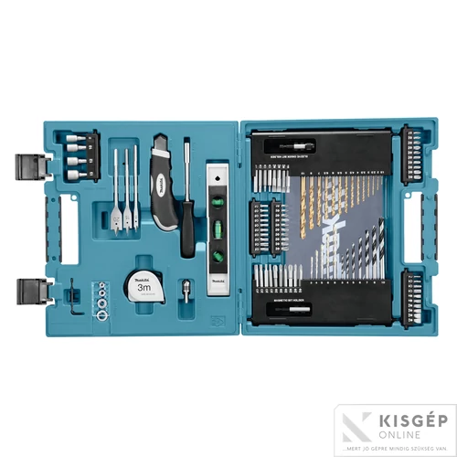 Makita 104db-os fúró-csavarbehajtó készlet