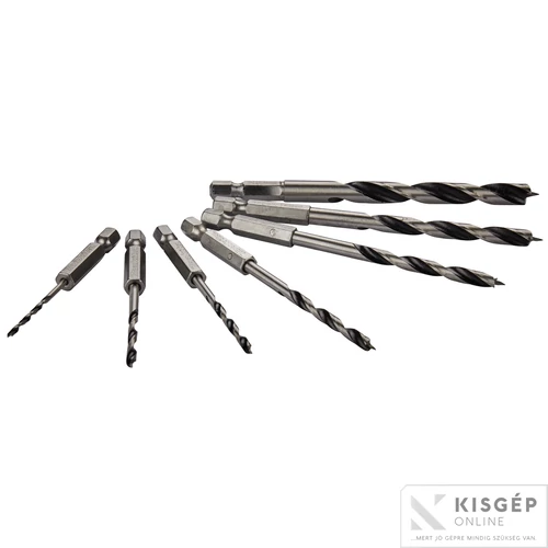 Makita hatszög befogású fafúró készlet 2,3,3,4,5,6,8mm