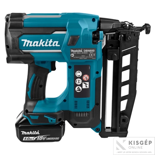 Makita DBN600Z 18V Li-ion akkus szögbelövő 25-64mm Z