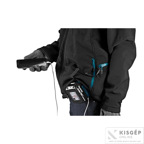 Makita DCJ205Z2XL 18V LXT Li-ion fűthető kabát Z méret: 2XL