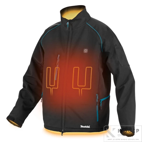 Makita DCJ205Z2XL 18V LXT Li-ion fűthető kabát Z méret: 2XL
