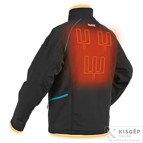 Makita DCJ205Z2XL 18V LXT Li-ion fűthető kabát Z méret: 2XL