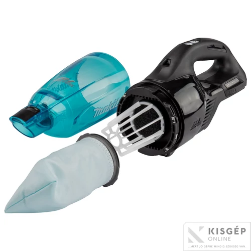 Makita DCL281FZB 18V LXT Li-ion BL porszívó 8,2kpa Z FEKETE