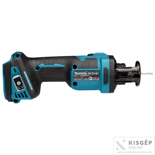 Makita DCO181Z 18V LXT Li-ion BL AWS rotációs vágó Z