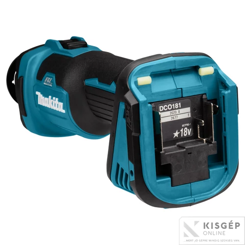 Makita DCO181Z 18V LXT Li-ion BL AWS rotációs vágó Z