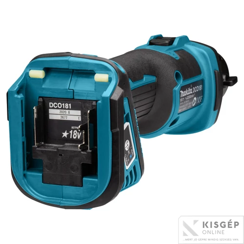 Makita DCO181Z 18V LXT Li-ion BL AWS rotációs vágó Z