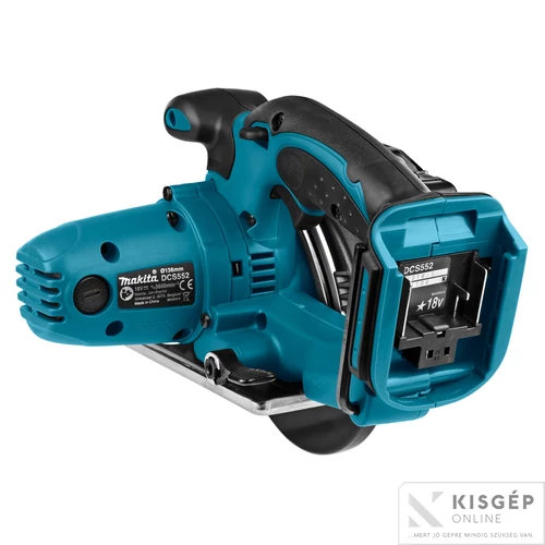 Makita DCS552Z 18V LXT Li-ion 136mm fémvágó körfűrész Z